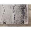 Chorus Blue Grey Calm Sky Rug, 5'3