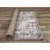 Chorus Grey Beige Concrete Jungle Rug, 7'10