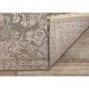 Evora Grey Beige Intricate Traditional Rug, 2'8