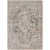 Evora Grey Beige Intricate Traditional Rug, 7'10