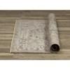 Evora Grey Beige Intricate Traditional Rug, 7'10