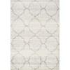 Focus Grey Ogee Rug, 6'7