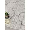 Focus Grey Ogee Rug, 6'7