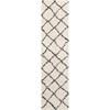 Maroq Black White Diamonds Soft Touch Rug, 2'0