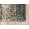 Maroq Grey Blue Distressed Stripes Soft Touch Rug, 6'7