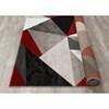 Platinum 3397/51 60110 Grey Red White Rug (2 x 4) image 5