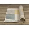 Safi Cream Grey Multicoloured Circles Rug, 7'10