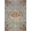 Sara Blue Yellow Jewel Centre Rug, 2'0