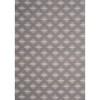Vista Grey Cream Trellis Indoor/Outdoor Rug, 7'10