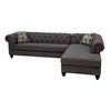 Fabric 2 pc Sectional (1890 Sectional) image 1