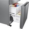 Réfrigérateur trois portes avec porte à deux battants à profondeur de comptoir de 18 pi cu (RF18A5101SR/AA) image 5