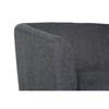 Fauteuil d'appoint pivotant Dorset en tissu (77090-33-CHESS-GRAPHITE) image 5