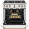 36-inch Freestanding Dual-Fuel Range with 6 Burners (C2Y366P4TW2) image 3