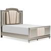 Chevanna Queen Upholstered Panel Bed (B744-57/B744-54/B744-96) image 1