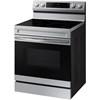 Cuisinière amovible électrique de 30 po. avec connectivité WI-FI (NE63A6511SS/AC) image 5