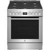 30-inch Dual-Fuel Freestanding Range (ECFD3068AS) image 1