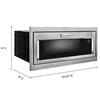1.1 cu. ft. Built-In Microwave Oven with 12-inch Turntable (KMBT5011KSS) image 8