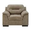 Maderla Stationary Leather Look Chair (6200320) image 2