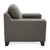 Fauteuil fixe Reed en cuir (77289-02-BROADWAY-GRANITE) image 2