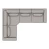 Moby Fabric 4 pc Sectional (2728-23/2728-34/2728-20/2728-21 1539-19) image 2