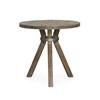 Woodridge Snack Table (Woodridge 6597-0643 Round Drink Table - Sierra Brown) image 1
