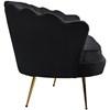 Gardenia Stationary Fabric Sofa (684Black-S) image 6
