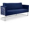 Casa Stationary Fabric Sofa (691Navy-S) image 1