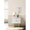 Modernist 2-Drawer Nightstand (801White-NS) image 2