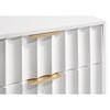 Modernist 2-Drawer Nightstand (801White-NS) image 7