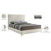 Geri King Upholstered Panel Bed (GeriCream-K) image 15