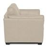 Burnam Stationary Leather Match Loveseat (Burnam 77889-03 Loveseat - Pearl) image 3