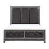 West End California King Upholstered Panel Bed (1566GYK-1CK*) image 1
