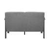Lewiston Stationary Fabric Loveseat (1104GY-2) image 3