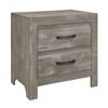 Corbin 2-Drawer Nightstand (1534GY-4) image 2