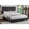 Queen Upholstered Panel Bed (T-2118C-Q) image 1