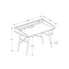 I 7537 Computer Desk - Black/Black image 10