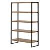 Gimetri 11521 Shelving Unit with 5 Fixed Shelves - Bamboo image 1
