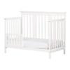 Cotton Candy 11849 Baby Crib 4 Heights with Rail - Pure White image 2