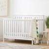 Cotton Candy 11849 Baby Crib 4 Heights with Rail - Pure White image 4