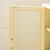 Crea 13077 Metal Mesh 2-Door Accent Cabinet - Yellow image 7