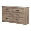 Tassio 6-Drawer Dresser (12231) image 1