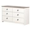 Plenny 6-Drawer Dresser (12235) image 1