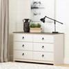 Plenny 6-Drawer Dresser (12235) image 2