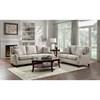 Halton Stationary Fabric Sofa (9339BE-3) image 4