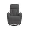 Fauteuil inclinable motorisé pivotant Geneva en tissu (9516-1P-SUNDAY38) image 1