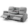 Athens Reclining Fabric Sofa (8104-3- GIORGIO CHARCOAL) image 2