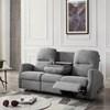 Athens Reclining Fabric Sofa (8104-3- GIORGIO CHARCOAL) image 3