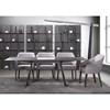 Pure Dining Table with Glass Top and Pedestal Base (Pure 36