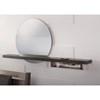 Halo Wall Mirror (Halo Wall Mirror with Metal Shelf) image 1