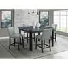 Square Francesca Counter Height Dining Table with Marble Top (CFC300CTTC) image 3